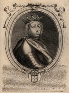 Portrait of Charles IV the Bel (1294 - 1328), King of France - Charles IV the 