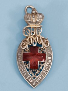 Badge of Honour of the Mariinsky Hospital by decorations and medals Orders