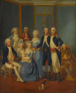 Portrait of a Military Family, ca. 1789-90