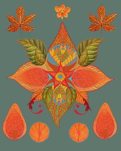 Vibrant Autumn Botanicals