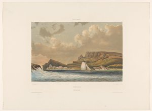 Caracas Bay by jonkheer Jacob Eduard van Heemskerck