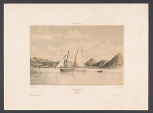 Saint Martin (Bay and City) (West Indies) by jonkheer Jacob Eduard van Heemskerck