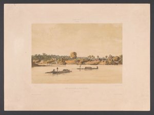 Waterfront and Roadstead in Paramaribo (Views from the Dutch West Indies)