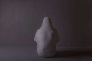 Quiet Draped Figure by nargesjabbari