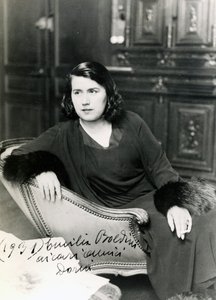 Emilia Cardona Boldini in Paris in 1931