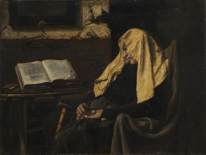 Old Woman Asleep