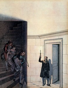 Emperor Napoleon I Bonaparte and His Chamberlain After the Announcement of Her Divorce