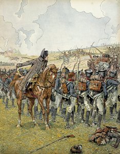 German Campaign in 1813: Napoleon at the Battle of Lutzen by pseudonym for Onfray de Breville Jacques Job