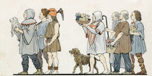 France, His Story Told by G. Montorgueil, Illustrated by Job by pseudonym for Onfray de Breville Jacques Job