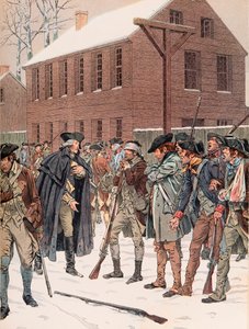 George Washington Tries to Reason Some of the Mutineers of the Army During the War of Independence by pseudonym for Onfray de Breville Jacques Job