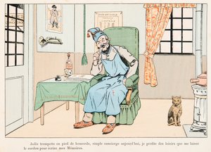 Half Balance Writing Memories by pseudonym for Onfray de Breville Jacques Job