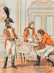 Outfit of French Troops at All Times: Aide de Camp of Vice Connetable Louis Alexandre Berthier by pseudonym for Onfray de Breville Jacques Job