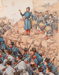 The Drum Major Under Napoleon III by pseudonym for Onfray de Breville Jacques Job