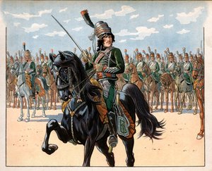 Joachim Murat Then Colonel During the Italian Campaign by pseudonym for Onfray de Breville Jacques Job