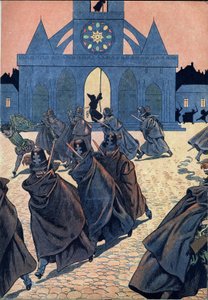 Scene of the History of France in Toys: Saint Bartholomew