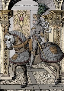 Portrait of the Emperor Maximilian by the Elder Hans Burgkmair