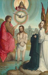 The Baptism of Christ, c. 1508-1519 by the Elder Juan de Flandes