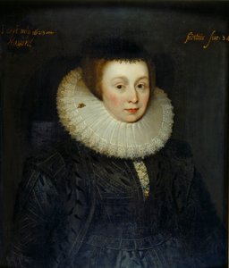 Portrait of Lady Emily Howard by the Younger School of Marcus Gheeraerts