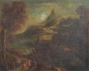 Landscape with Biblical Staffage