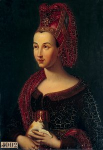 Portrait of Margaret of Flanders, Duchess of Burgundy (1350-1405)