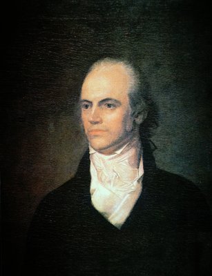 President aaron burr top