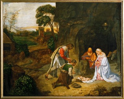 The Adoration of the Shepherds by (1476/8-1510) Giorgione