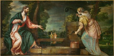 Christ and the Samaritan Woman at the Well by (1528-88) Veronese