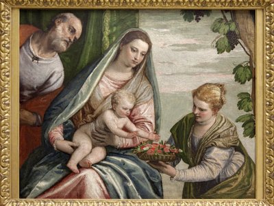 Holy Family with St. Dorothee by Veronese