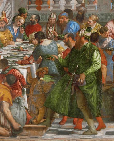 The Wedding at Cana by (1528-88) Veronese