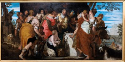 The Coronation of King David by (1528-88) Veronese