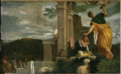 The Sacrifice of Isaac by (1528-88) Veronese