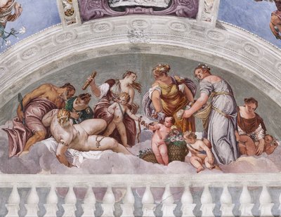 Allegories of Winter and Spring (Vulcan and Venus) by Veronese