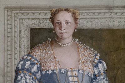 Donna Barbaro, the Hall of Olympus (detail) by Veronese