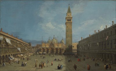 Piazza San Marco by Canaletto