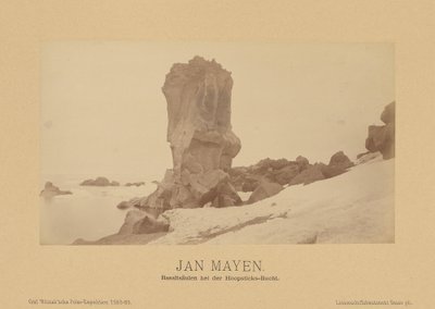 Jan Mayen, Basalt Columns at Hoopsticks Bay by (Linienschiffs Lieutenant) Richard Basso