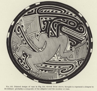 Painted Design of Vase by (after) American School