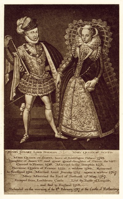 Henry Stuart Lord Darnley, Mary Queen Of Scots by (after) English School