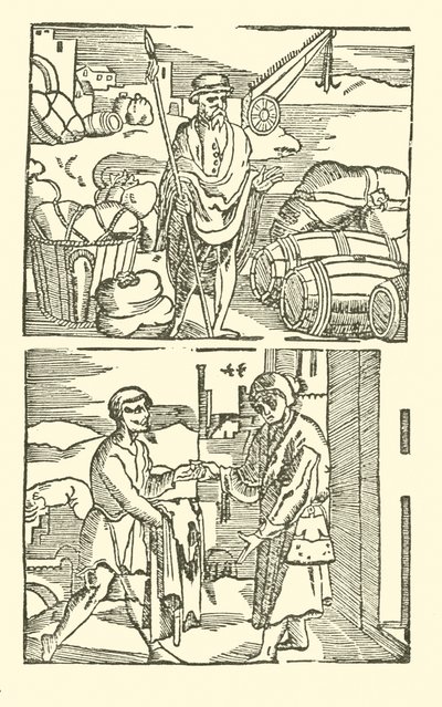 Illustration for The Roxburghe Ballads by (after) English School