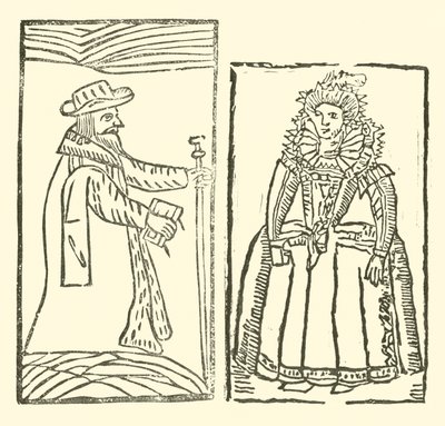 Illustration for The Roxburghe Ballads (woodcut) by (after) English School