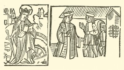 Illustration for The Roxburghe Ballads by (after) English School