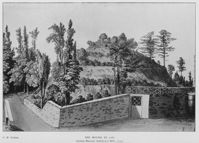 Marlborough, The Mound in 1788 by (after) English School