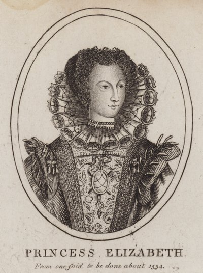 Princess Elizabeth, daughter of King Henry VIII and Anne Boleyn by (after) English School