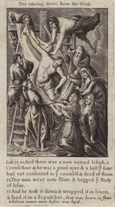 The Descent from the Cross by (after) English School
