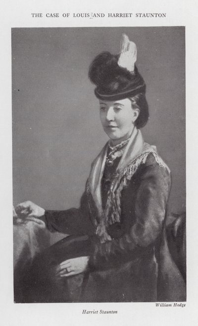 The Case of Louis and Harriet Staunton by (after) English photographer
