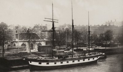 The Friend Ship, Charing Cross Pier by (after) English photographer