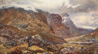 "The Three Sisters," Glencoe by (after) English photographer