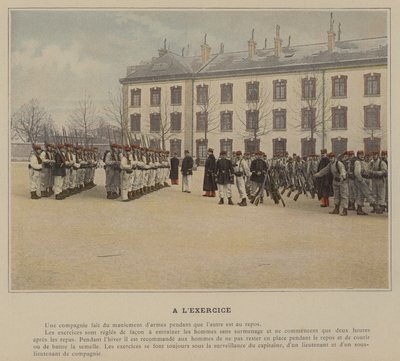 At the Exercise by (after) French Photographer