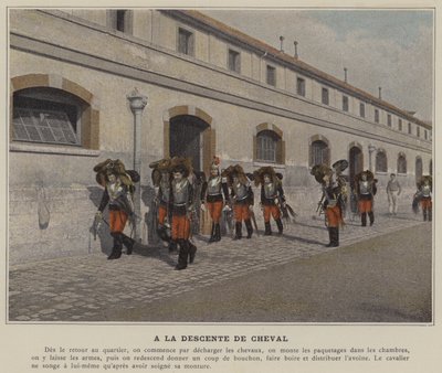 A la Descente de Cheval by (after) French Photographer