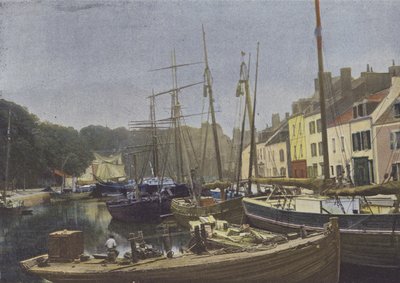 Belle-Ile-en-Mer, Port de Palais by (after) French Photographer