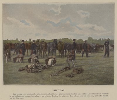 Bivouac by (after) French Photographer